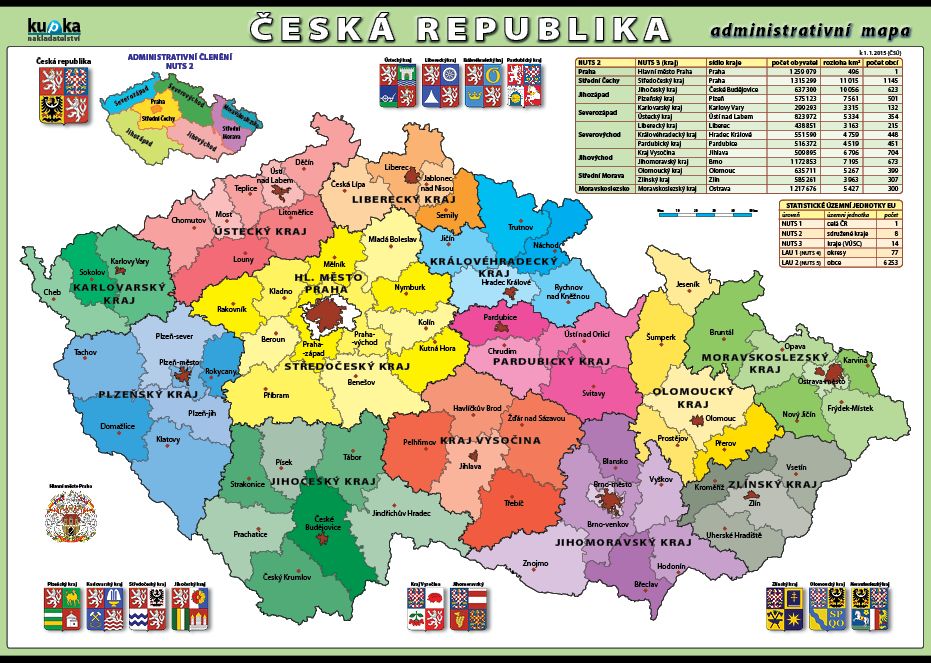 mapa česka